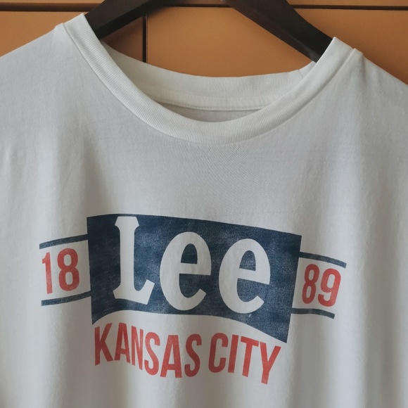 LEE Lee logo crew neck t-shirt - (L) - Picture 5 of 10